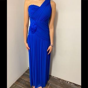 Prom dress royal blue